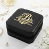 Monogram Mini Jewellery Organizer Box - Personalized - Black Online