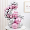 Mother's Day Balloon Arrangement with Flower Accents