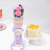 Mother's Day Blooming Love Bouquet & Mango Bento Cake
