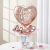 Mother's Day Heart Balloon Arrangement