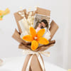 Gift Mother's Day Orange Lily & Hazelnut Treats Hamper