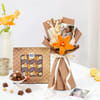 Mother's Day Orange Lily & Hazelnut Treats Hamper