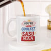Shop Mother's Day Personalized Coolest Saasu Maa Mug