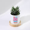 Buy Mother's Day Personalized Haworthia Succulent With Pot