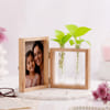 Gift Mother's Day Personalized Photo Frame with Test Tube Planter