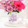 Shop Mother's Day Pink Floral Mug Arrangement