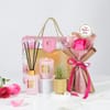 Gift Mother's Day Pink Rose & Diffuser Gift Set