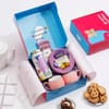 Gift Mother's Day Porcelain Tea Cup & Treats Hamper