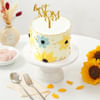 Gift Mother's Day Special Floral Cake (Half kg)