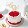 Mother's Day Velvet Delight Mini Cake( 300 Gm) Online
