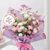 Shop Mother's Day White and Pink Carnations Bouquet