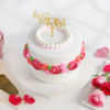 Gift Mothers Day Floral Wonder Cake (Half Kg)