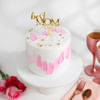 Gift Mothers Day Pretty Pink Cake (Half Kg)