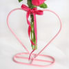Buy Mothers Day Rose Bouquet With Heart Shaped Planter
