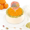 Motichoor Raksha Bandhan Cake (300 g) Online