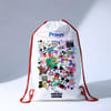 Motivational Mickey - Drawstring Bag - Personalized