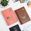 Mr. And Mrs. Passport Cover - Set Of 2 Online