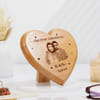 Gift Mr. & Mrs. Personalized Engraved Wooden Photo Frame