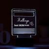Gift Multi-Colored Best Mom Ever LED Lamp