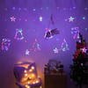 Gift Multi-coloured Christmas Themed Motifs LED String Light - Assorted - Single Piece