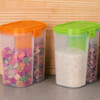 Buy Multipurpose Container Box - 2 Section - Transparent - Single Piece