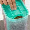 Multipurpose Container Box - 2 Section - Transparent - Single Piece Online