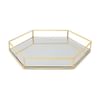 Multipurpose Organizer Tray - Hexagon - Glass - Single Piece Online