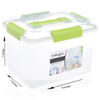 Multipurpose Storage Box - Transparent - Green - Single Piece Online