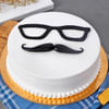 Mustache Theme Cake (1 Kg) Online