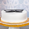 Gift Mustache Theme Cake