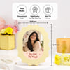 Gift My Daughter Personalized Yellow Scallop Photo Frame