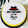 Buy My Father is My Hero Poster Cake (2 Kg)