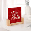 Shop My OG Person Personalized Double-Sided Frame