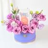 Buy Mystical Purple Blooms And Labubu