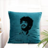 Gift Nap Time Buddy - Velvet Pocket Cushion - Personalized - Blue