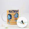 Natkhat Bhai Mug With Krishna Rakhi For Kids Online