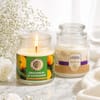 Natural Aroma Bell Candle - Set of 2