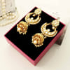 Buy Nature Inspired Kundan Jhumka Earrings
