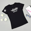 Buy Nautanki Sister Personalized T-shirt - Black
