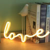 Neon LED Light - Love - Cursive - Single Piece Online