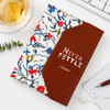 Gift Never Settle Personalized Leather Diary