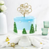 New Year Celebrations Cream Cake Online