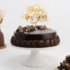 New Year Delight Midnight Truffle Cake