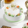 Gift New Year Fresh Fruit Cake