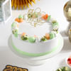 Gift New Year Fresh Fruit Cake (2 Kg)