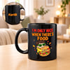 Nice with Food Personalized Coffee Mug