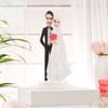 Gift Nikah Mubarak Personalized Acrylic Caricature