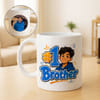 No. 1 Brother Personalized Coffee Mug
