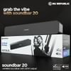 Buy Nu Republic Soundbar 20 with 20W Output Wireless Speaker
