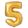 Number 5 Foil Balloon (Deflated) Online